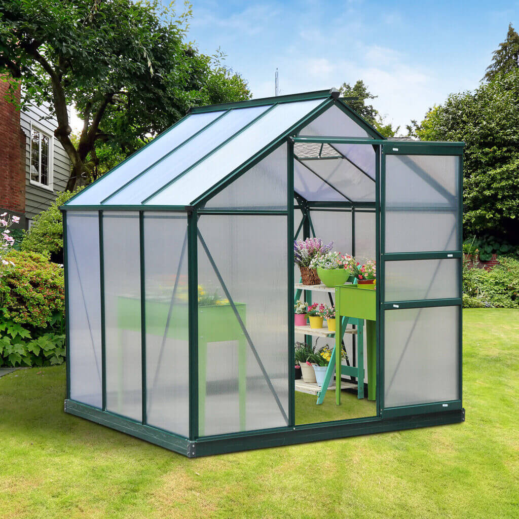 portable greenhouse garden